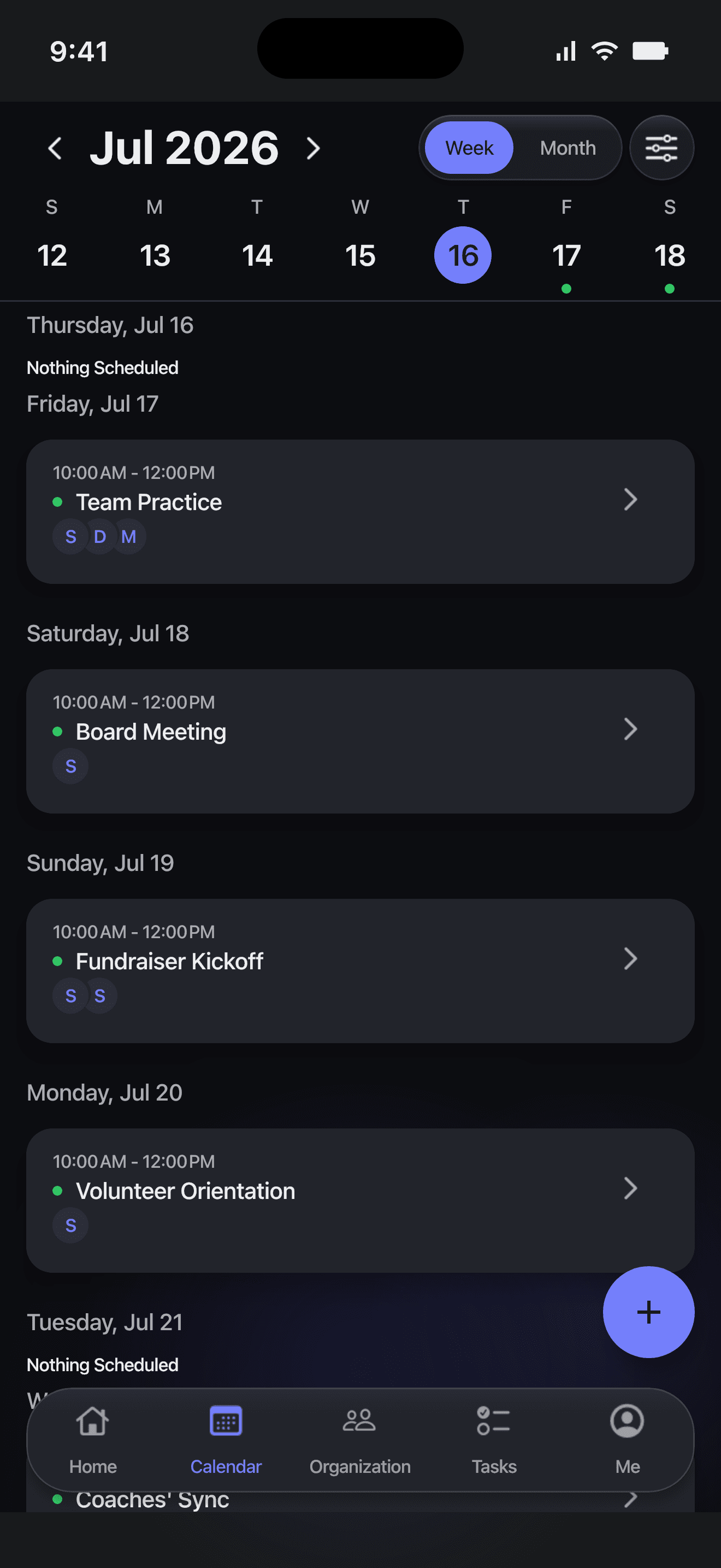 Calendar
