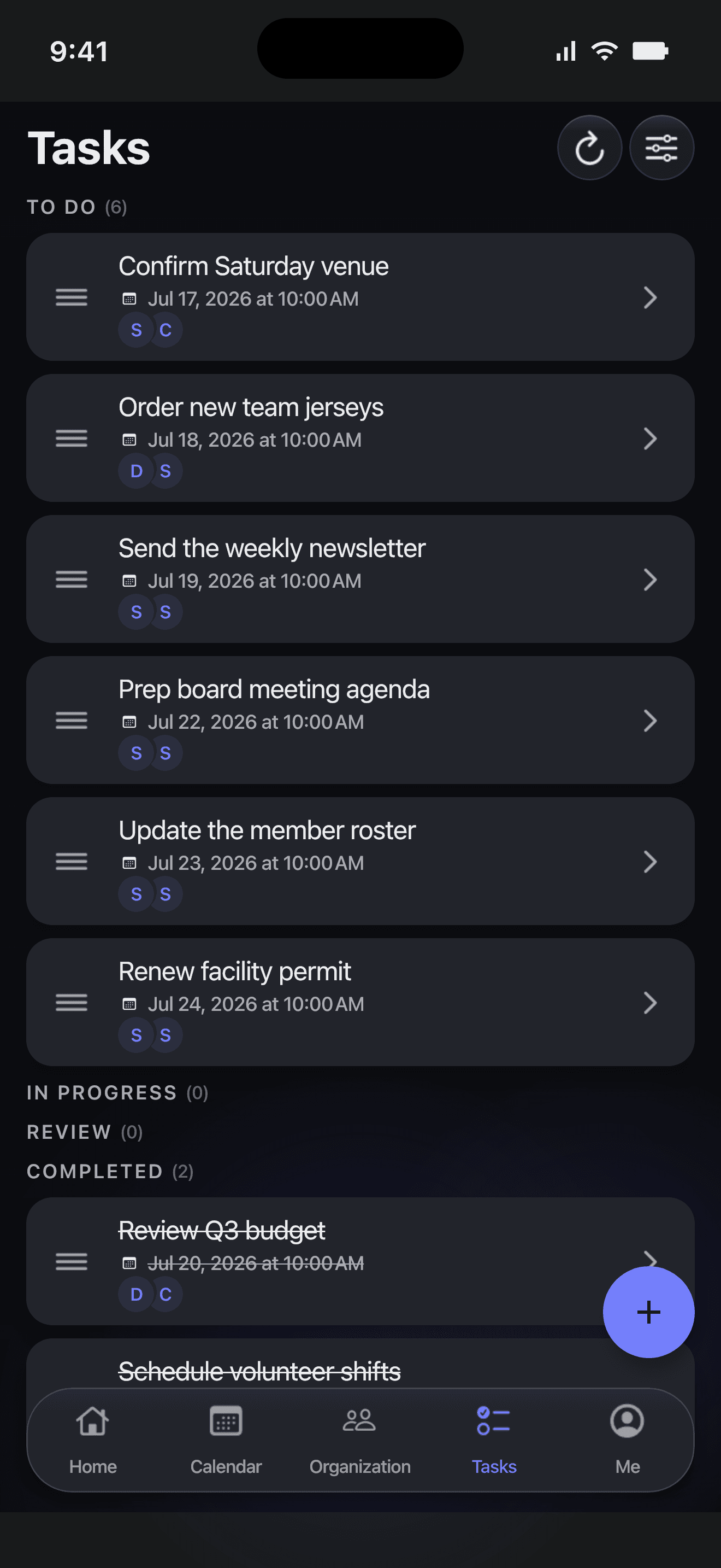 Task Management